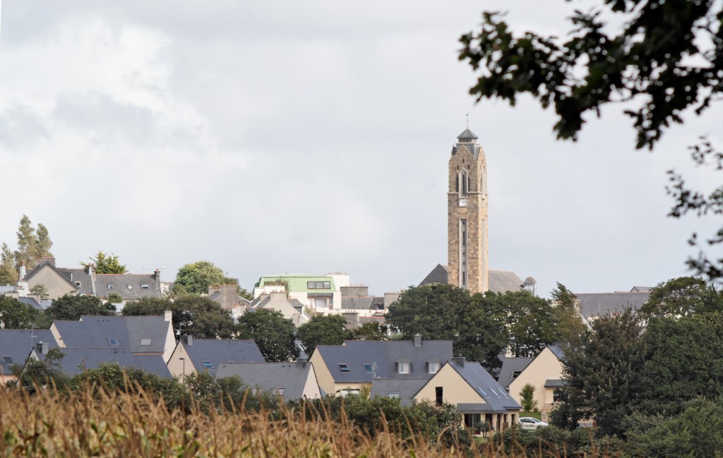 Vue aérienne de Guipavas, Finistère